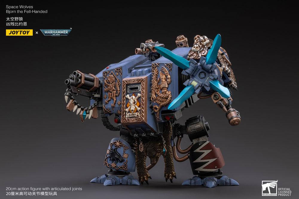 Warhammer 40k Action Figure 1/18 Space Wolves Bjorn the Fell-Handed 19 cm - Joy Toy Action figures