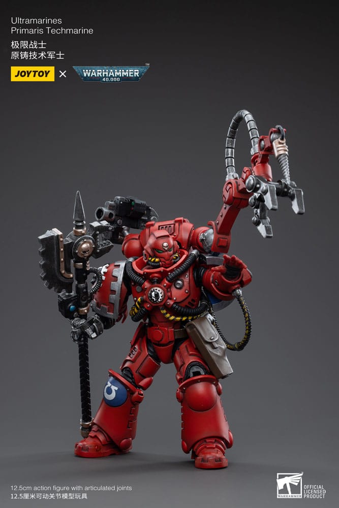 Warhammer 40k Action Figure 1/18 Ultramarines Primaris Techmarine 12 cm - Joy Toy (CN) Action Figures