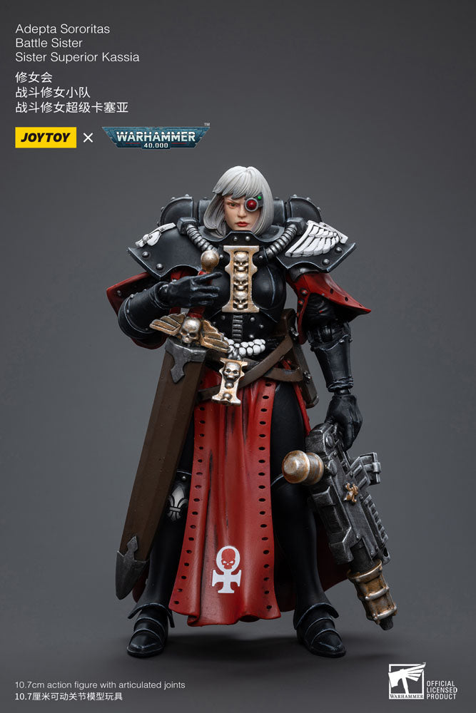 Warhammer 40k Action Figure 1/18 Adepta Sororitas Battle Sister Sister Kassia - Joy Toy Action Figures