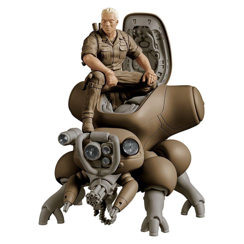 Ghost in the Shell PLAMAX minimum factory Plastic Model Kit Batou with Fuchikoma 8 cm - Max Factory Model Kits