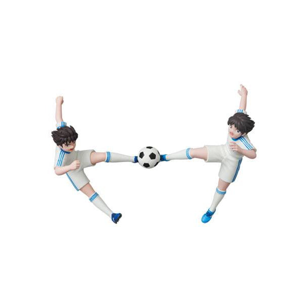 Captain Tsubasa Series 2 UDF Mini Figures Ohzora Tsubasa and Misaki Taro (Twin shoot) (Reproduction) - Medicom Mini Figures
