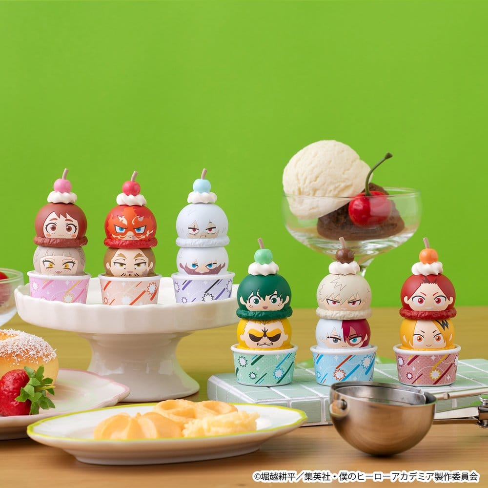 My Hero Academia Tsumichen Stack up & Change Trading Figure 8 cm Blind Box Assortment Box Qty 6 - Megahouse Mini Figures, Blind Boxes