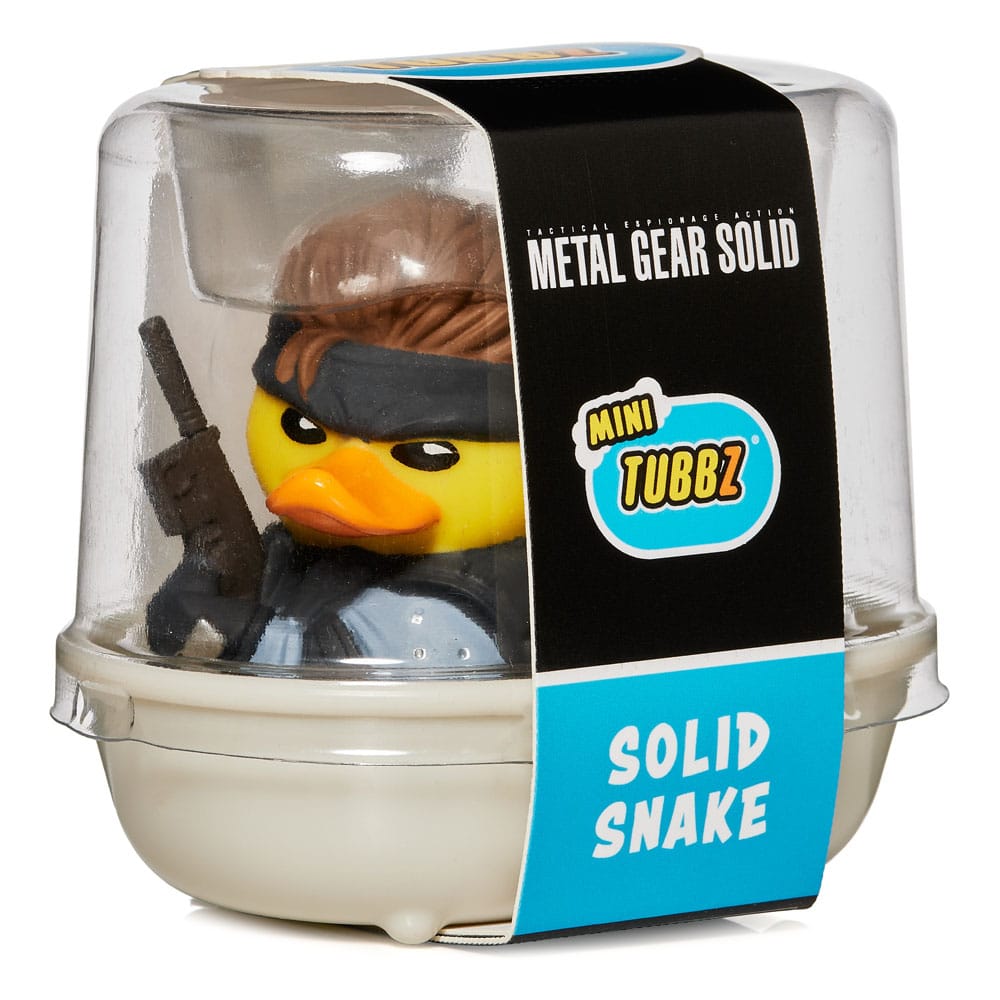 Metal Gear Solid Tubbz Mini PVC Figure Solid Snake 5 cm - Numskull Mini-figures