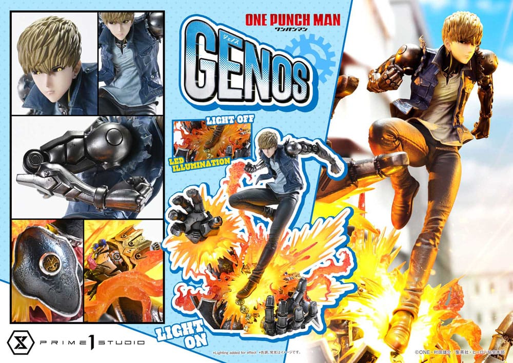 One Punch Man Concept Masterline Series Statue 1/6 Genos 33 cm - Prime 1 Studio Statues & Busts