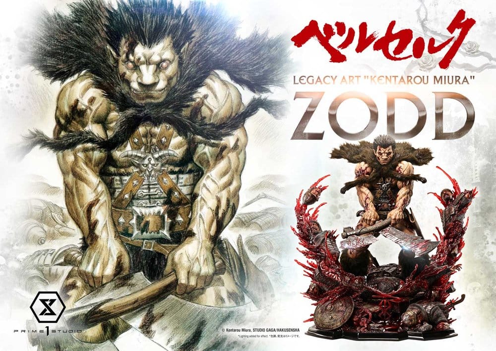 Berserk Legacy Art "Kentarou Miura" Statue 1/4 Zodd Deluxe Version 88 cm - Prime 1 Studio Statues