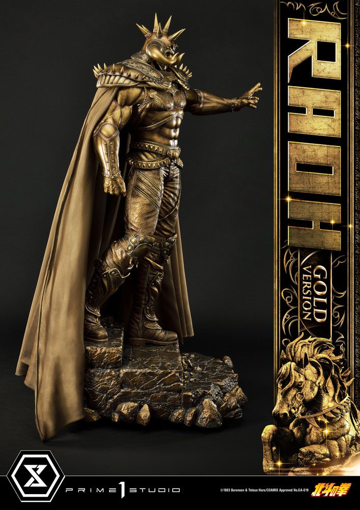 Fist of the North Star Statue 1/4 Raoh Gold Version 78 cm - Prime 1 Studio Statues & Busts