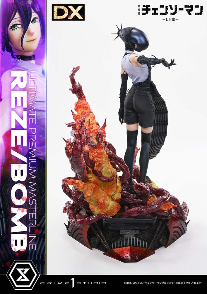 Chainsaw Man Ultimate Premium Masterline Series Statue 1/4 The Movie: Reze Arc REZE/BOMB DX Bonus Version