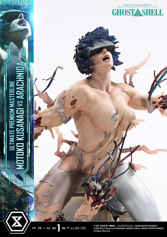Ghost in the Shell Ultimate Premium Masterline Series Statue 1/4 Motoko Kusanagi vs Arachnida 68 cm - Prime 1 Studio Statues