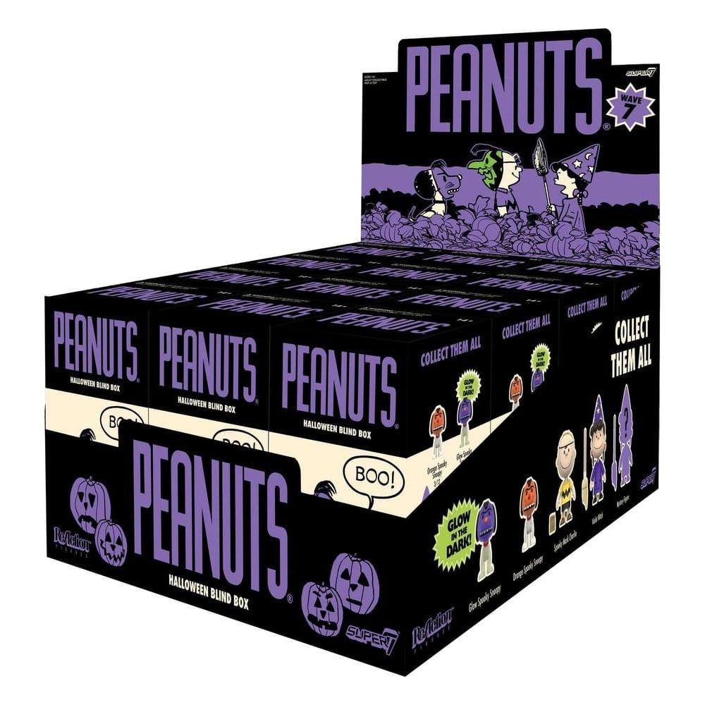 Peanuts Action Figure Blind Box Wave 7 Display 12 - Super7 Blind Boxes