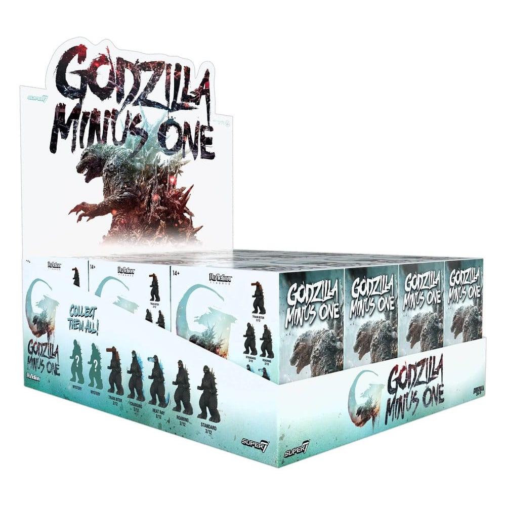 Godzilla Toho (Minus One) Action Figure Blind Box Wave 8 Display 12 - Super7 Blind Boxes