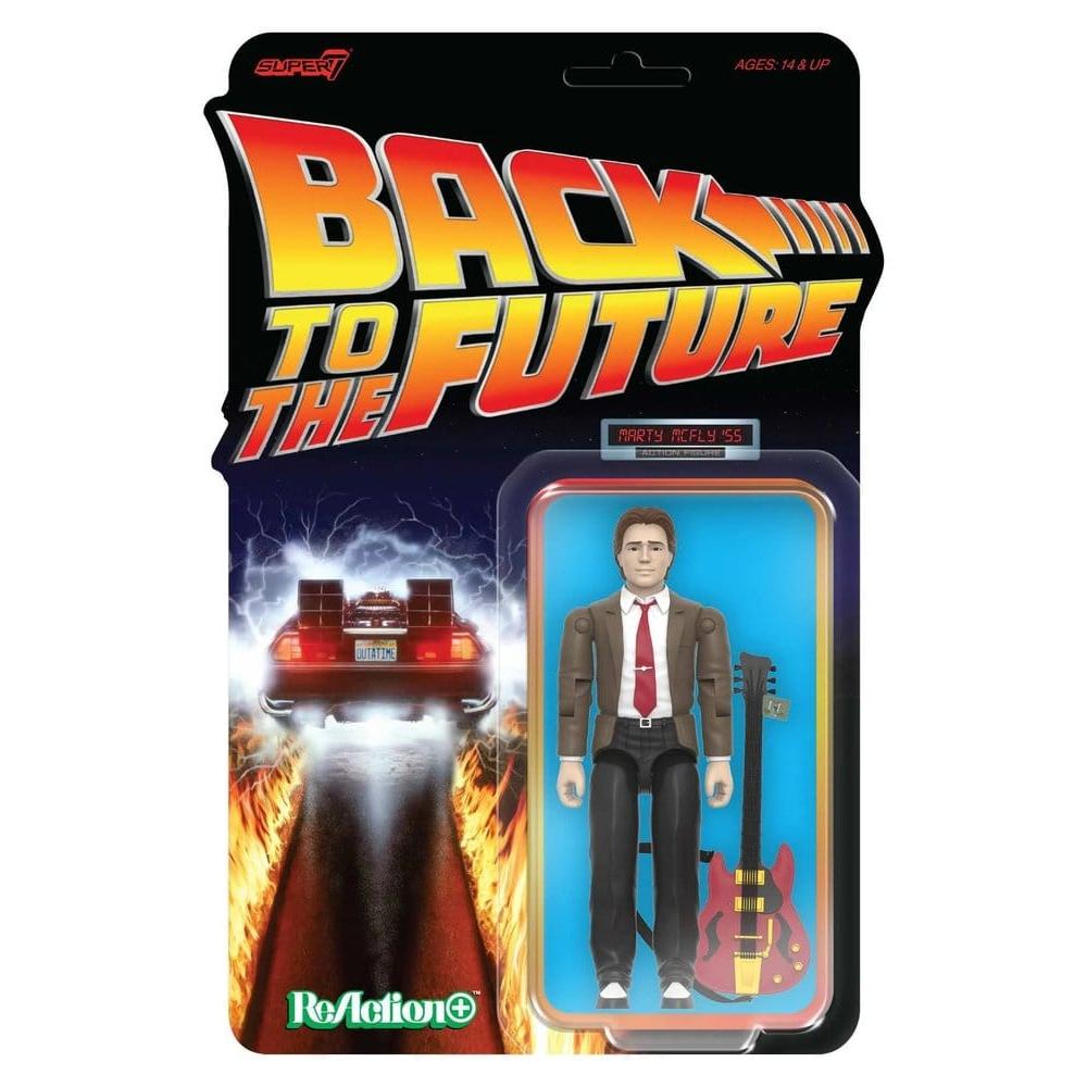Back to the Future ReAction+ Action Figure Wave 01 - Marty McFly '55 4 cm - Super7 Action Figures