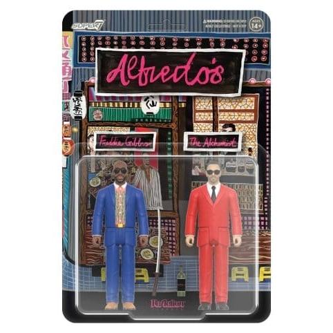 Alfredo ReAction Action Figures 2-Pack Wave 01 Freddie Gibbs and The Alchemist - Super7 Action Figures