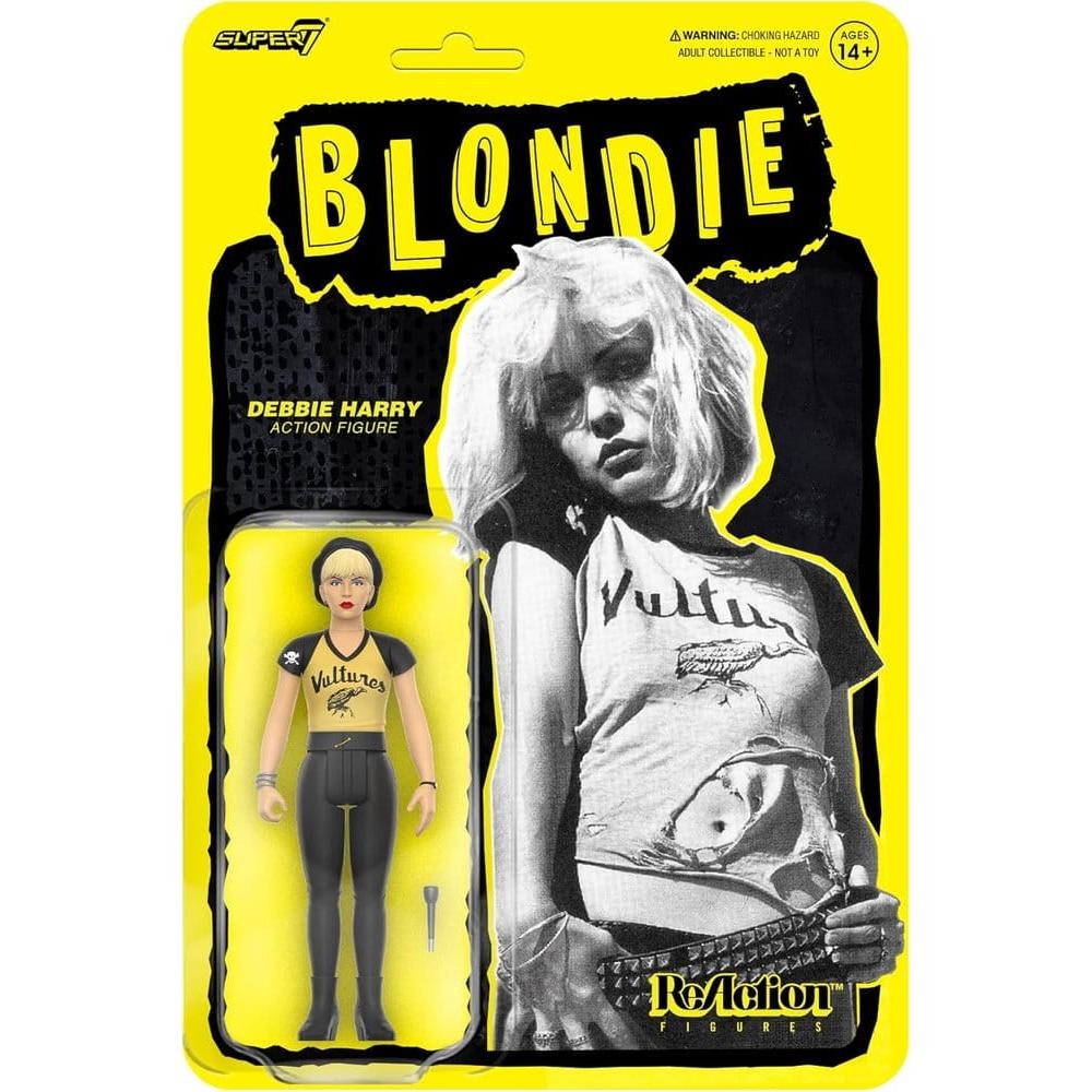 Blondie ReAction Action Figure Wave 02 Debbie Harry Vultures - Super7 Action Figures