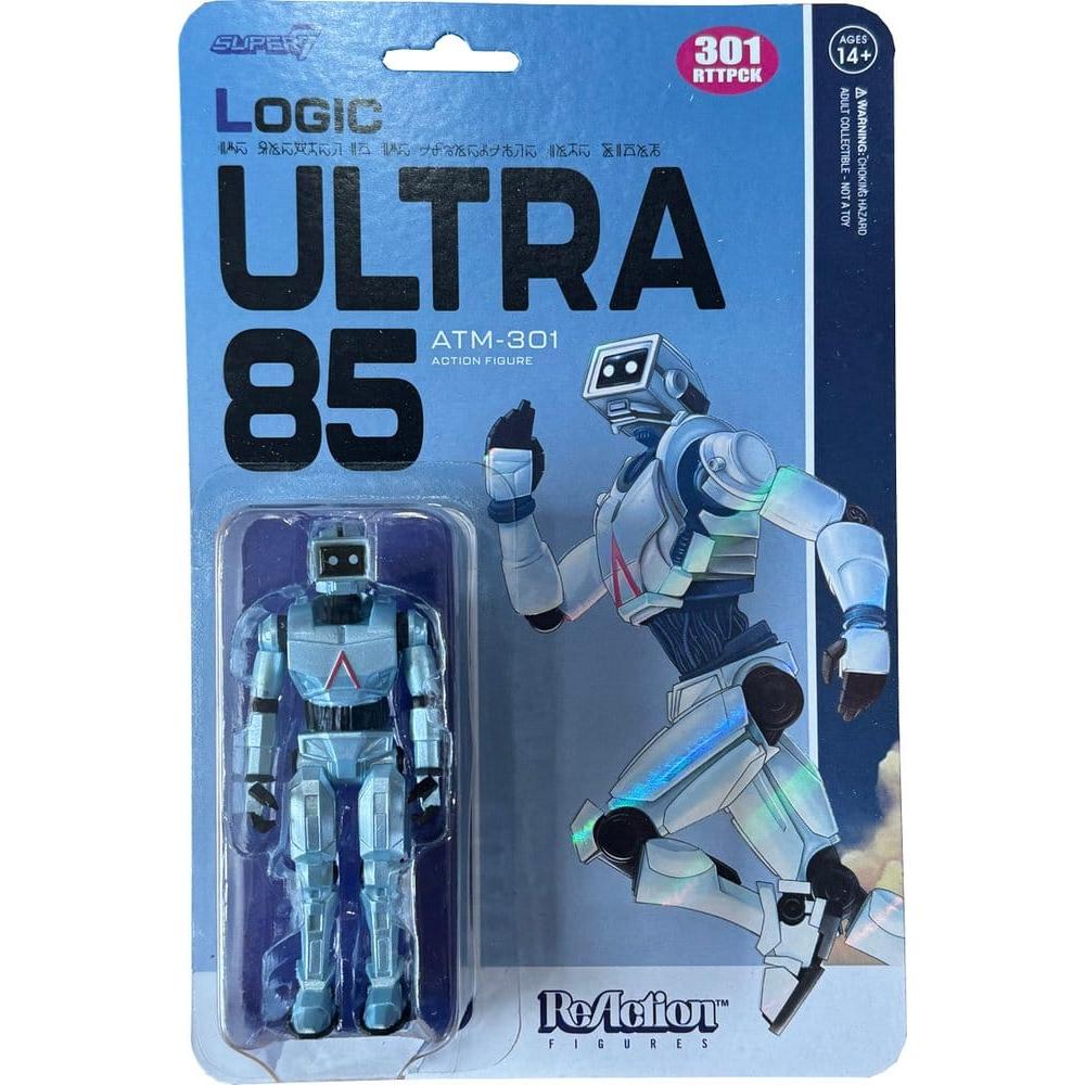 Logic ReAction Action Figure Wave 02 ATM-301 (Blue) - Super7 Action Figures