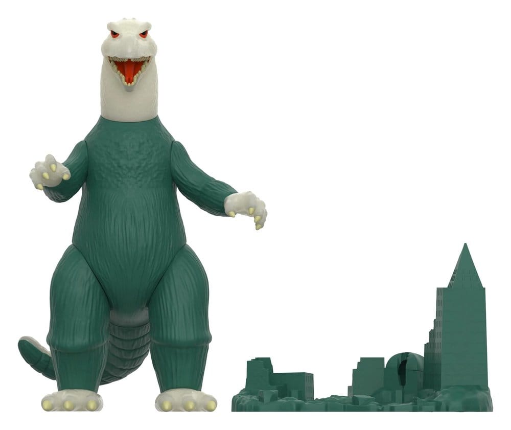Godzilla Toho ReAction Action Figure Godzilla Model Kit (Glow) - Super7 Action Figures