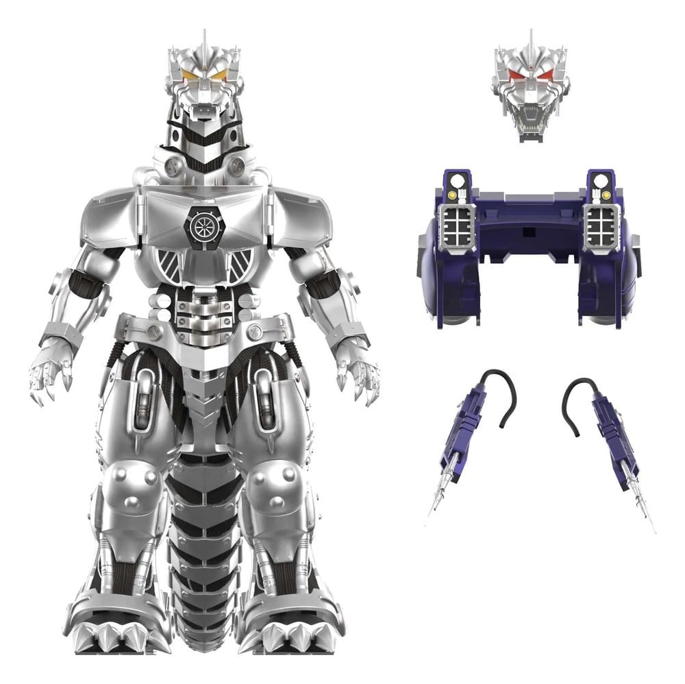 Godzilla Toho ReAction Action Figure Mechagodzilla Box Qty 2002 - Super7 Action Figures