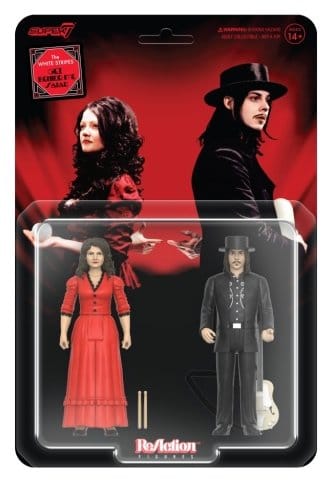 White Stripes ReAction Action Figures 2-Pack Wave 01 The White Stripes (Get Behind Me Satan)