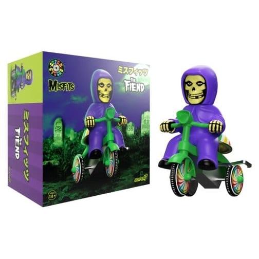 Misfits Super Cycles Vehicle Fiend (Purple w/ Green Trike) - Super7 Vehicles