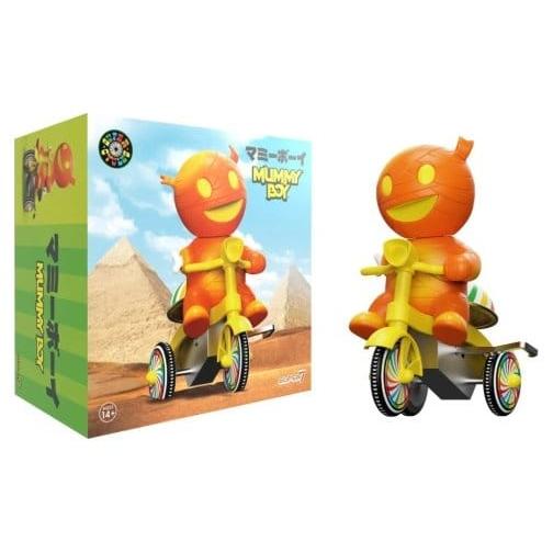 Super7 Super Cycles Vehicle Mummy Boy (Orange w/ Yellow Trike) - Super7 Vehicles