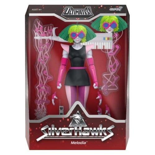 Silverhawks Ultimates Action Figure Wave 07 Melodia (Toon) - Super7 Action Figures