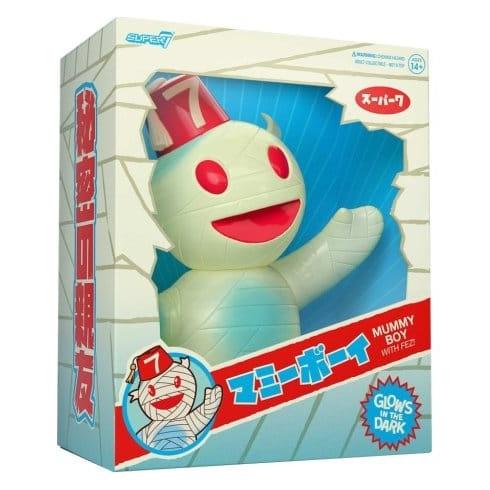 Super7 Vinyl Figure Mummy Boy (Glow w/ Fez) - Super7 Action Figures