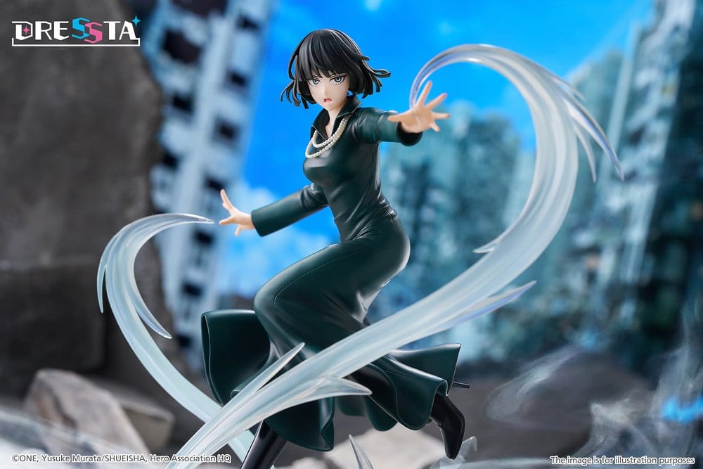 One-Punch Man Dressta PVC Figure Hellish Blizzard - Taito Prize Statues