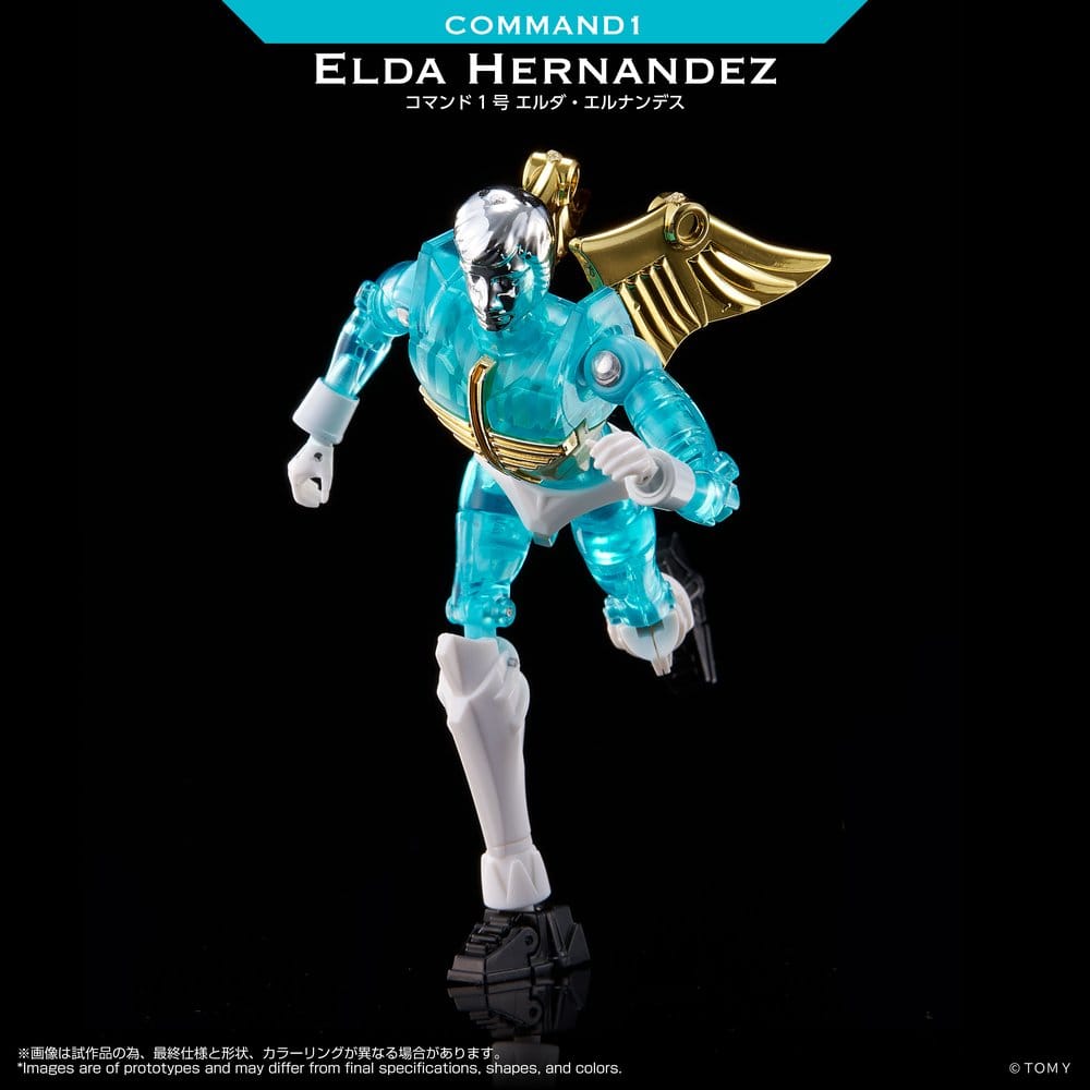 Microman Legacy Soul Action Figure Command 1 Elda Hernandez - Takara Tomy Action Figures