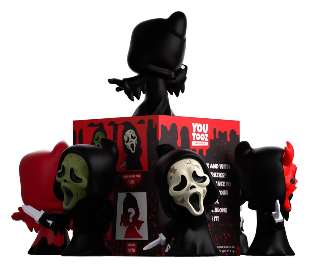 Ghost Face Mini Figures Blind Box Assortment Box Qty 8