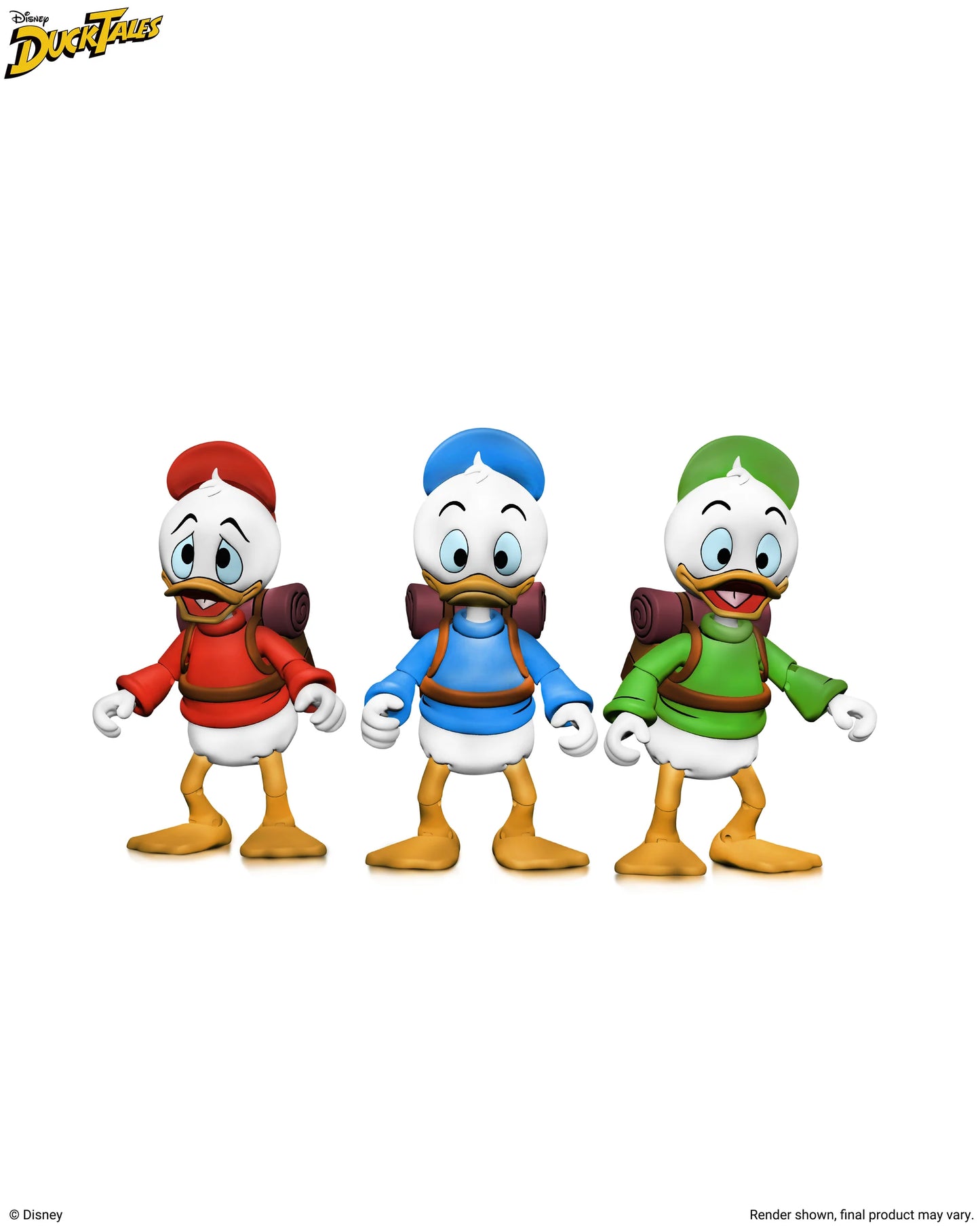 Ducktales: Huey, Dewey & Louie: Ultimate 7" Action Figure 3 Pack - Neca Action Figures