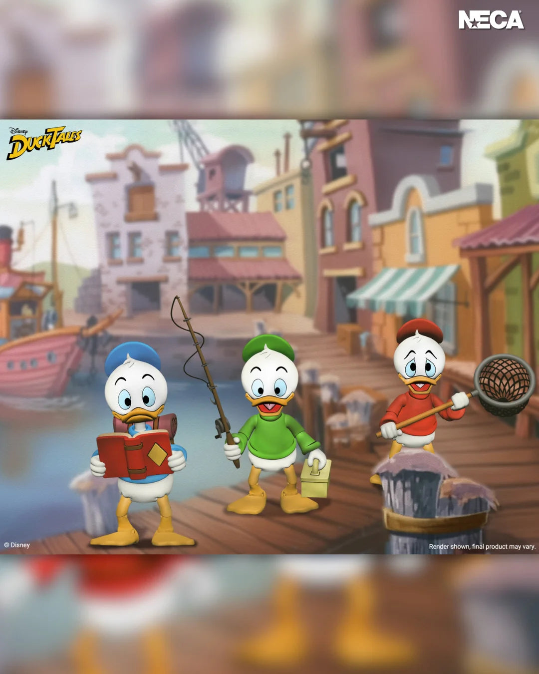 Ducktales: Huey, Dewey & Louie: Ultimate 7" Action Figure 3 Pack - Neca Action Figures