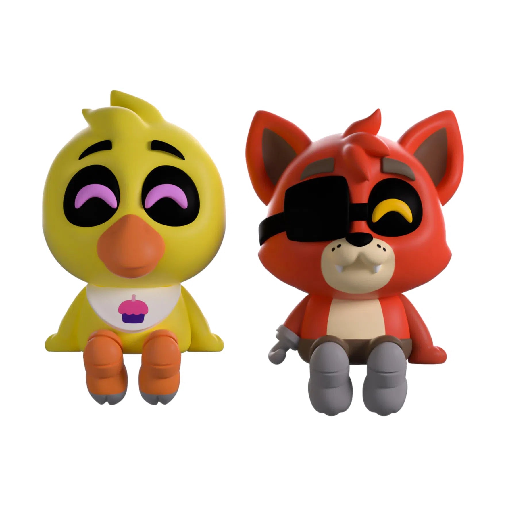 Five Nights at Freddy's: Chica & Foxy: Monitor Buddiez: Vinyl Figures: YouTooz