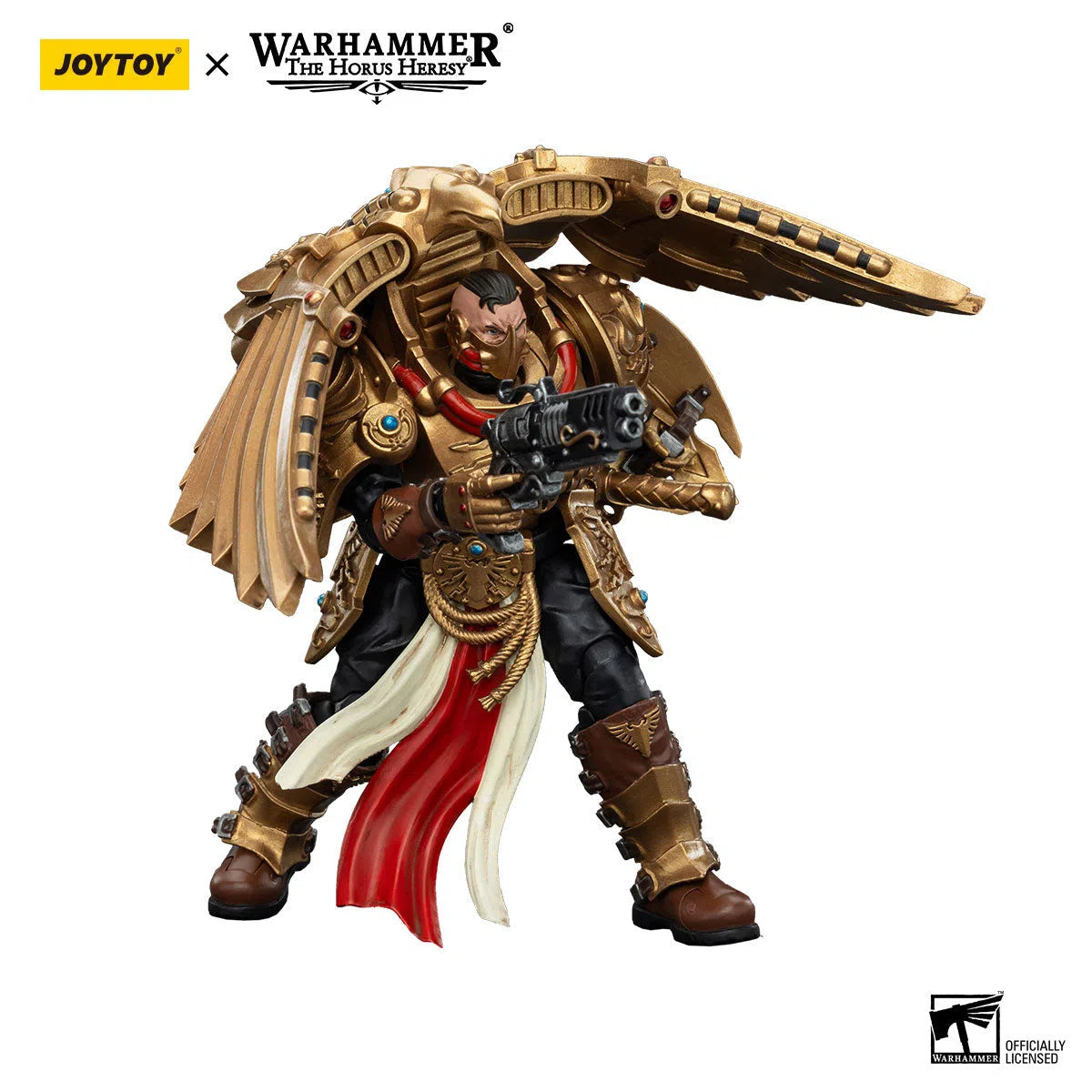 Warhammer: The Horus Heresy: Legio Custodes: Custodian Ventari Squad: Venatari With Kenetic Destroyer 1: Action Figure: Joy Toy