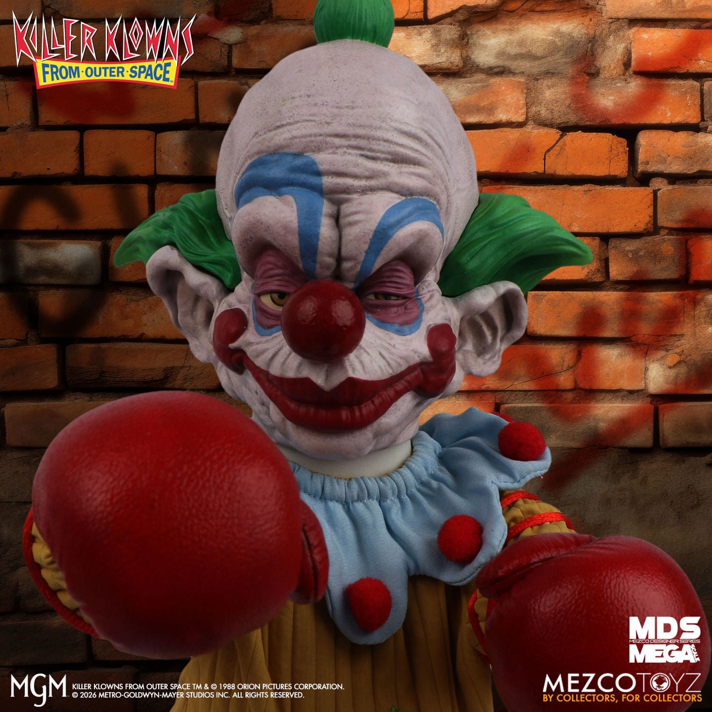 Killer Klowns From Outer Space: Shorty: 15" MDS Mega Scale Figure With Sound - Mezco Action Figures