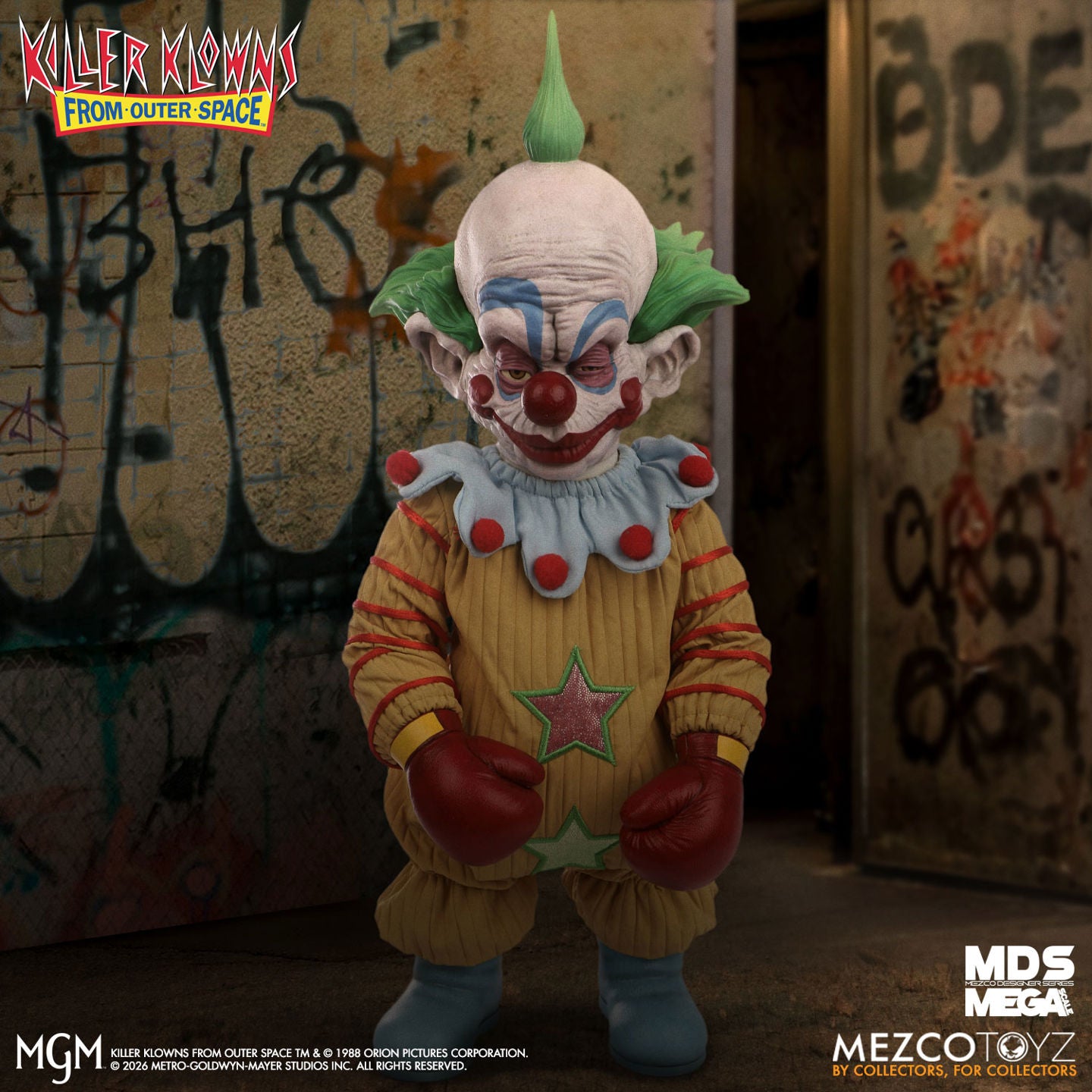 Killer Klowns From Outer Space: Shorty: 15" MDS Mega Scale Figure With Sound - Mezco Action Figures