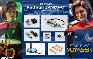 Captain Kathryn Janeway: Star Trek: Voyager: Exo-6: Sixth Scale-EX0-6