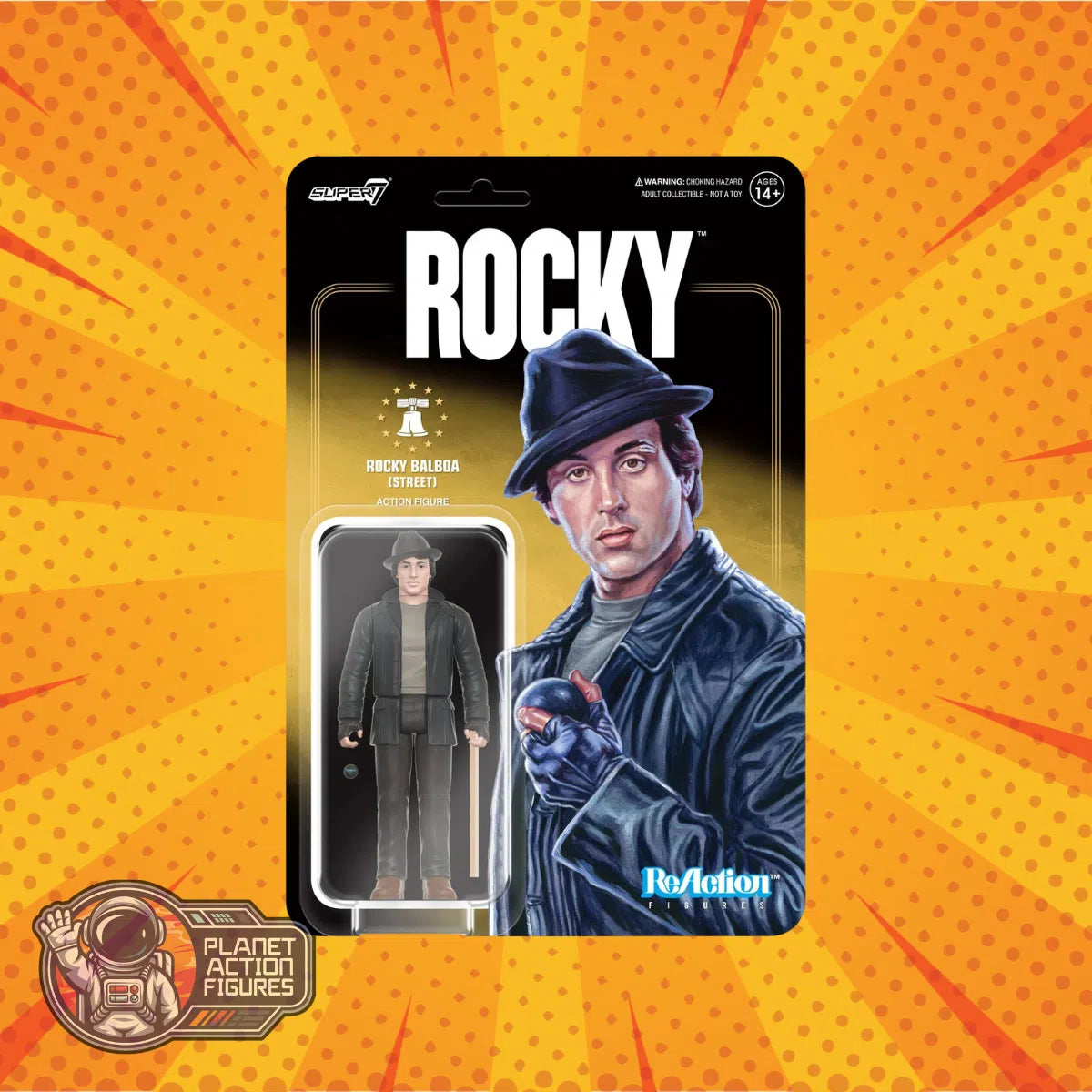 Rocky I: Rocky Street: Wave 03: ReAction: Action Figure: Super7