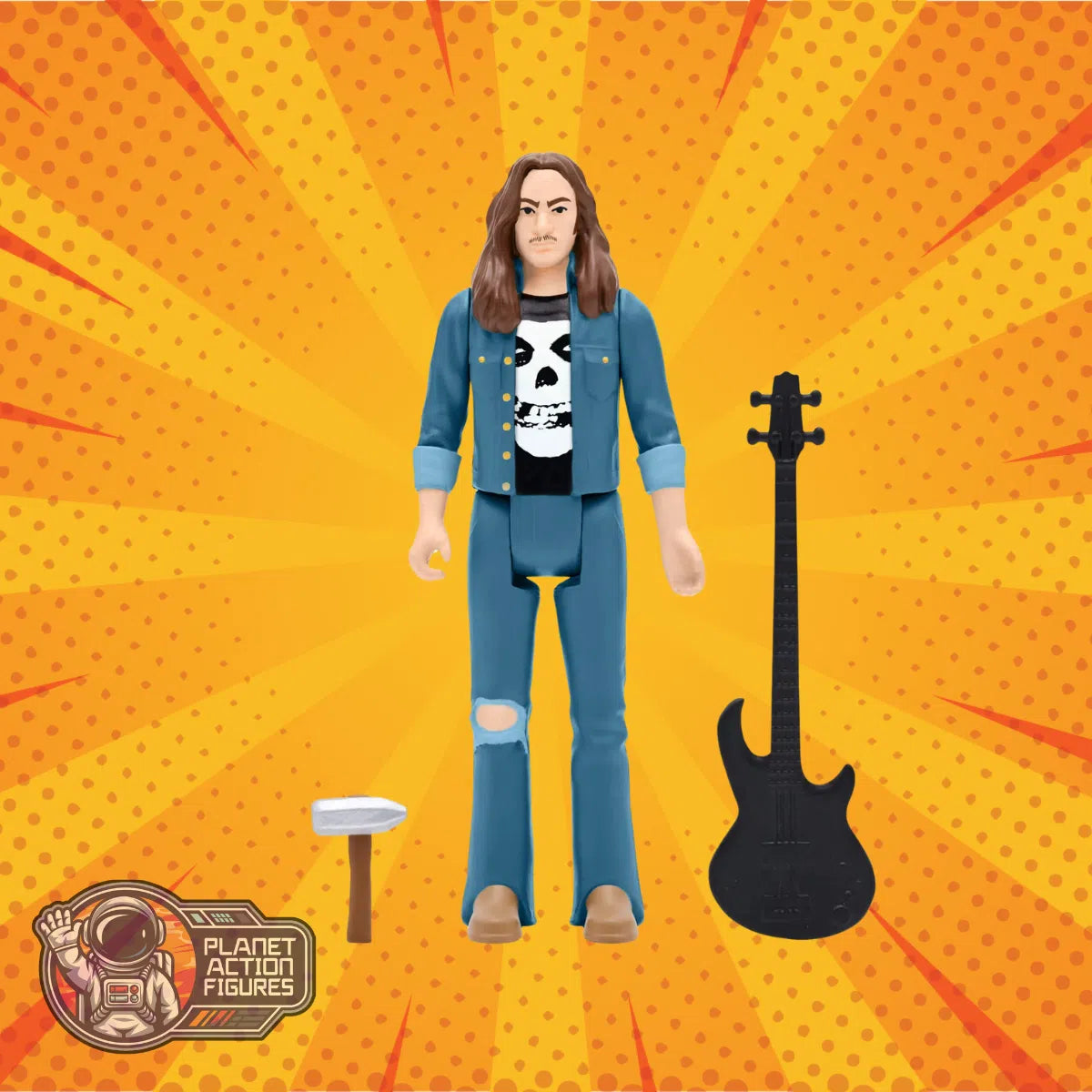 Cliff Burton: Wave 01: ReAction: Action Figure: Super7