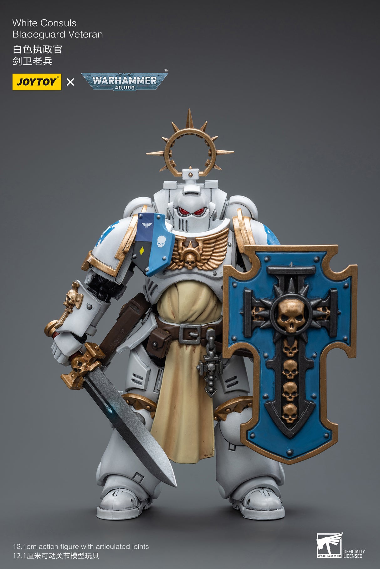 Warhammer 40k: White Consuls: Bladeguard Veteran-Joy Toy