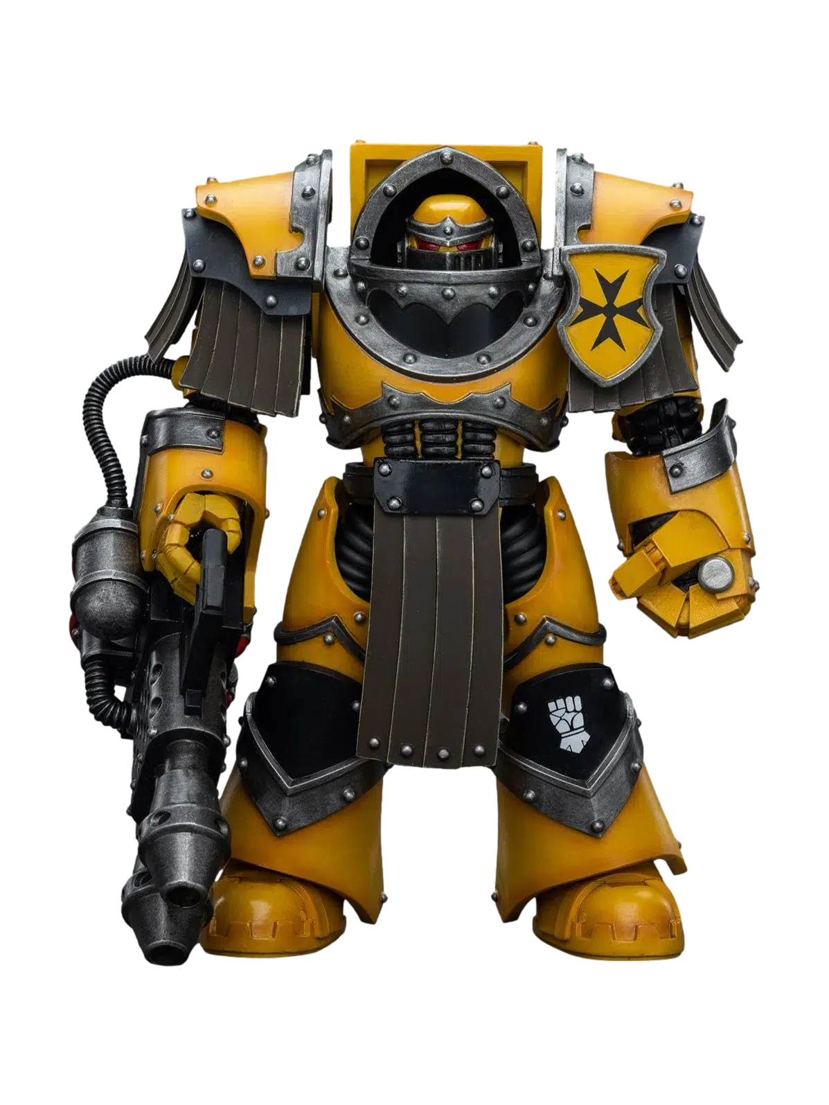Warhammer: Horus Heresy: Imperial Fists: Legion Cataphractii Terminator Squad: Legion Cataphractii with Heavy Flamer: Joy Toy