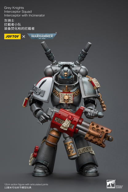 Warhammer 40k: Grey Knights: Interceptor Squad: Interceptor with Incinerator-Joy Toy