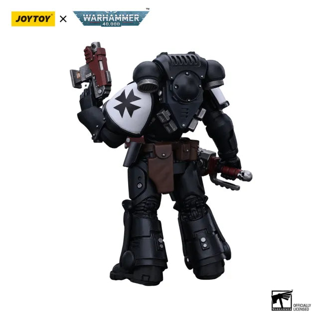 Warhammer 40k: Space Marines: Black Templars: Assault Intercessor: Outriders: Brother Valtus: Action Figure: Joy Toy