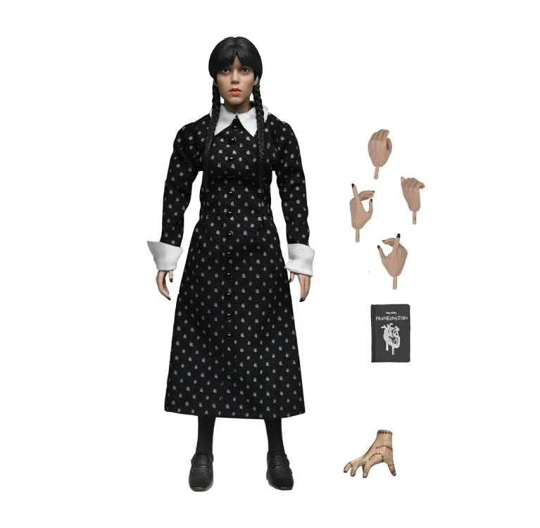 Wednesday: Wednesday Addams (Classic Dress): 8" Clothed Action Figure