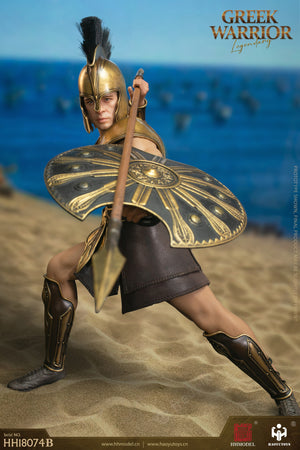Greek Warrior: Deluxe: Rooted Hair: Sixth Scale Figure-Haoyu Toys