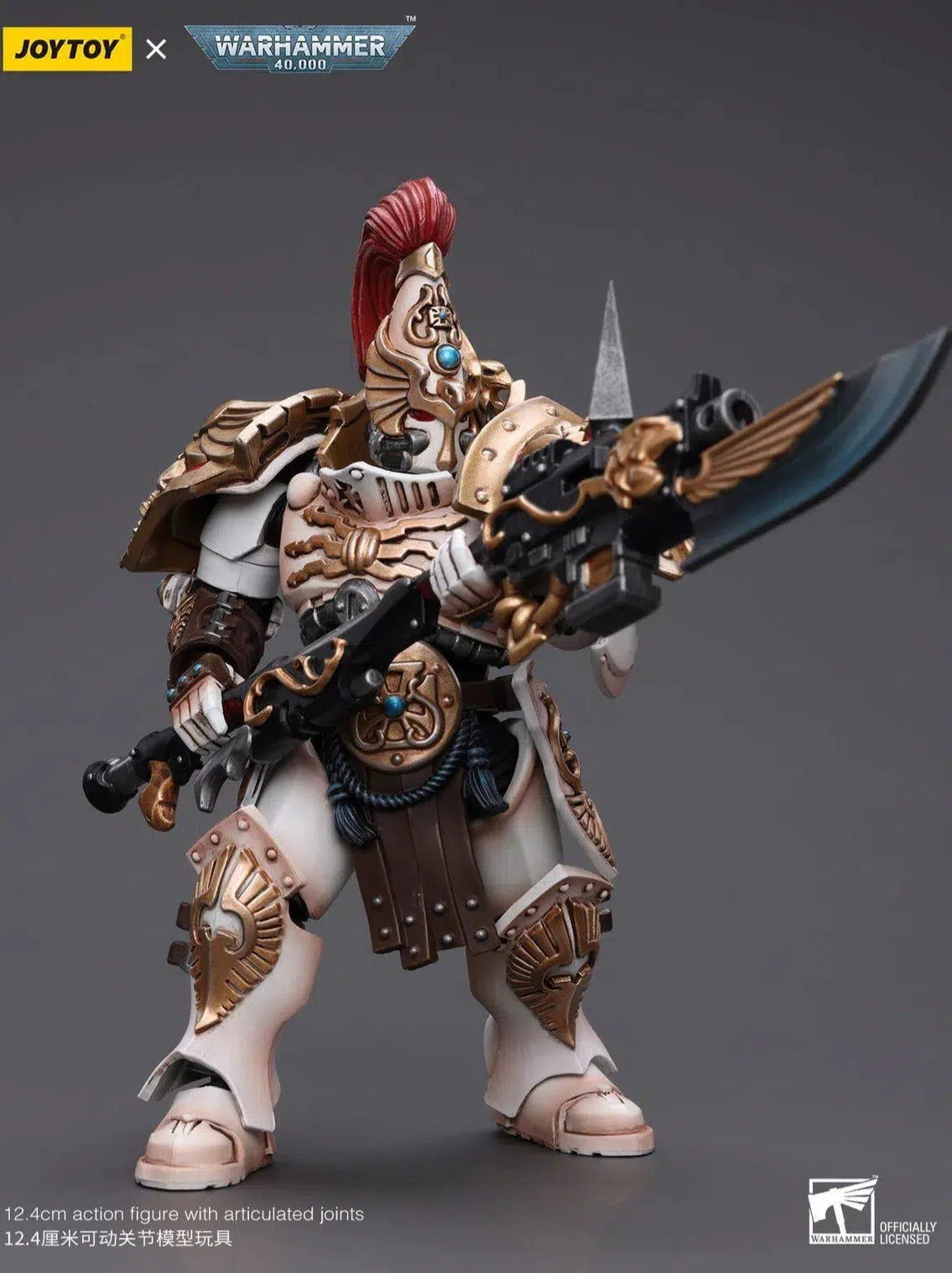 Warhammer 40k: Adeptus Custodes Solar Watch Custodian Guard with Guardian Spear: Joy Toy