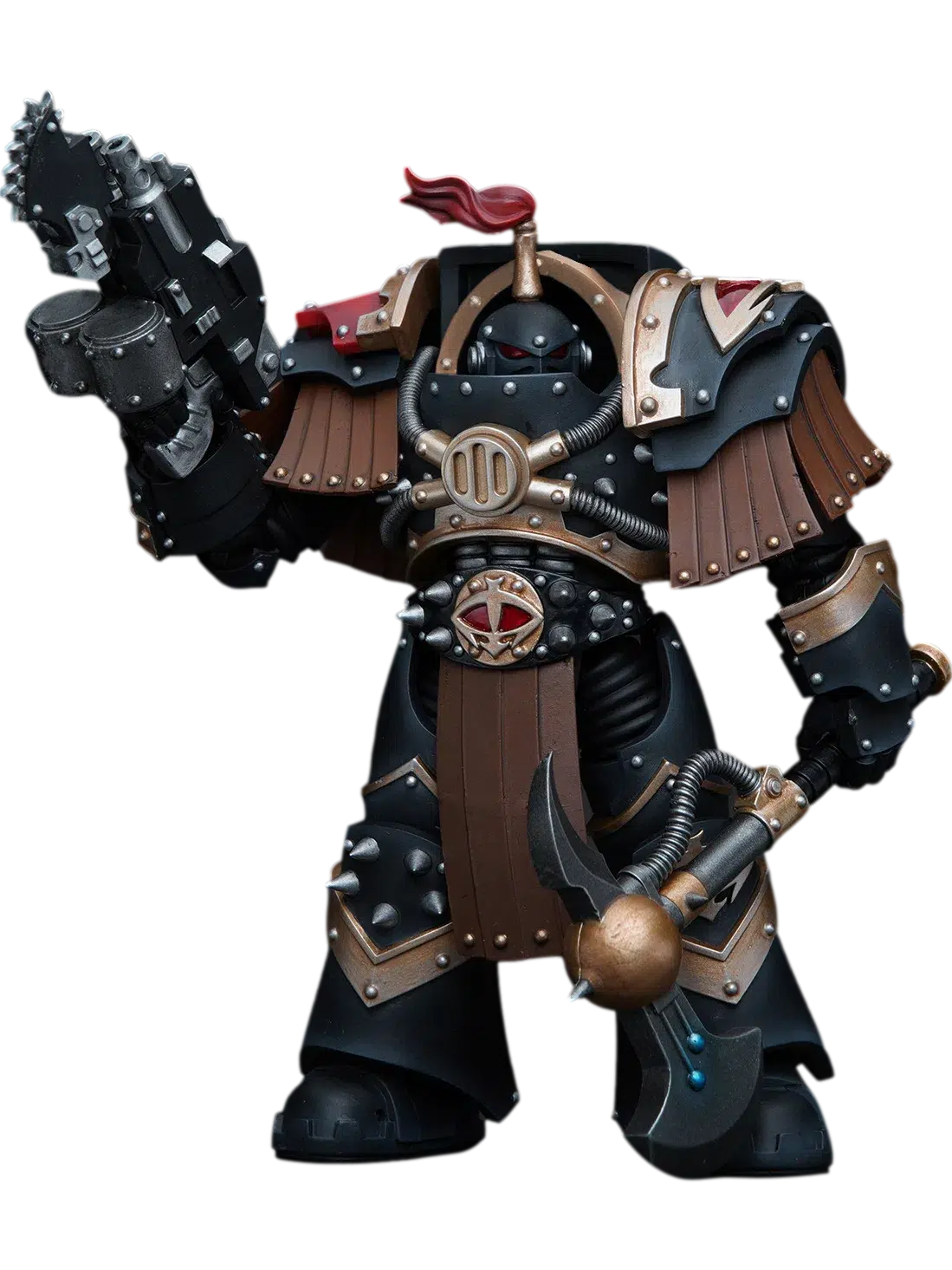 Warhammer: Horus Heresy: Sons of Horus: Justaerin Terminator Squad: Justaerin with Carsoran Power Axe Action Figure Joy Toy