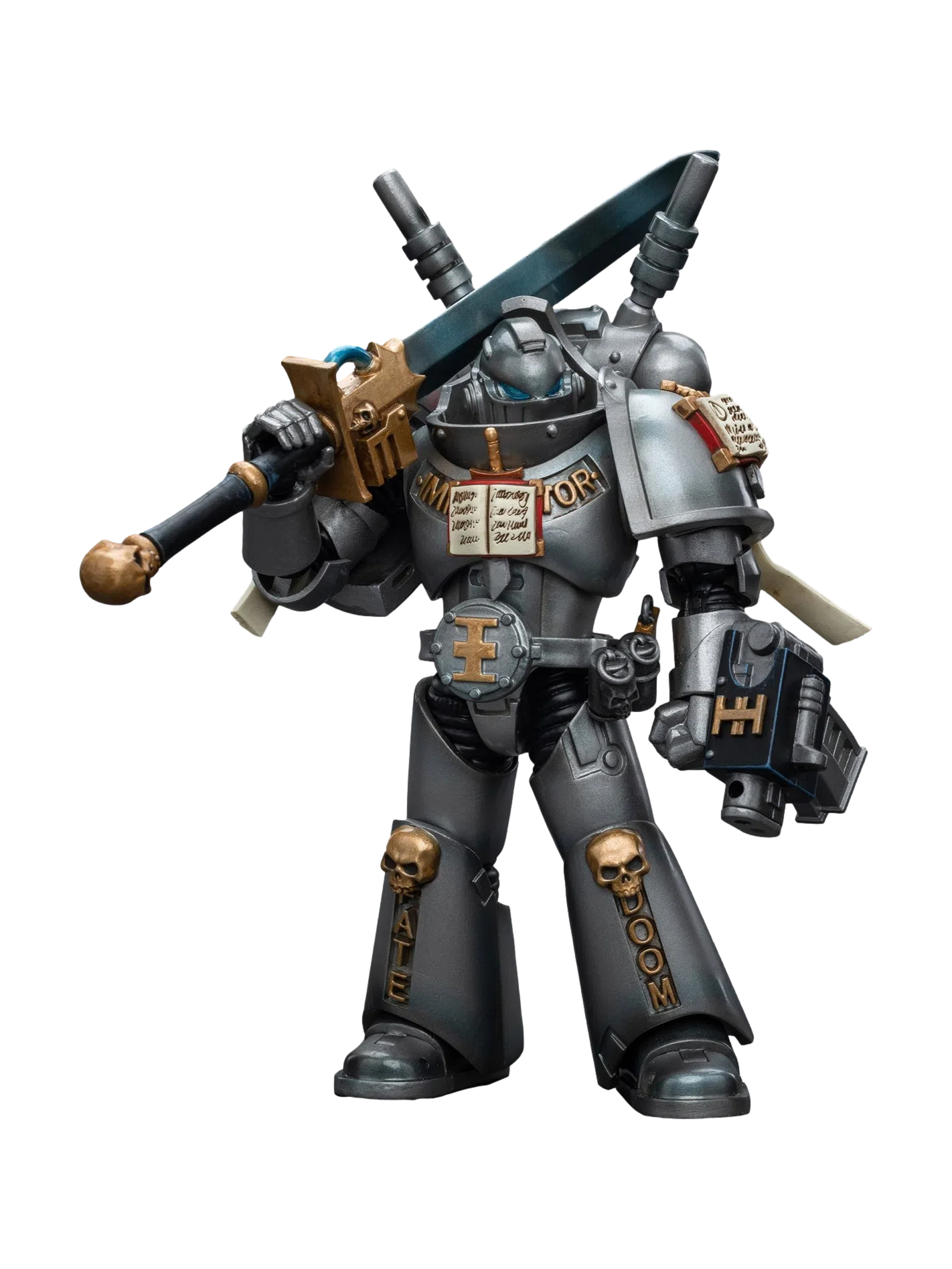 Warhammer 40k: Grey Knights: Interceptor with Storm Bolter and Nemesis Force Sword Action Figure Joy Toy