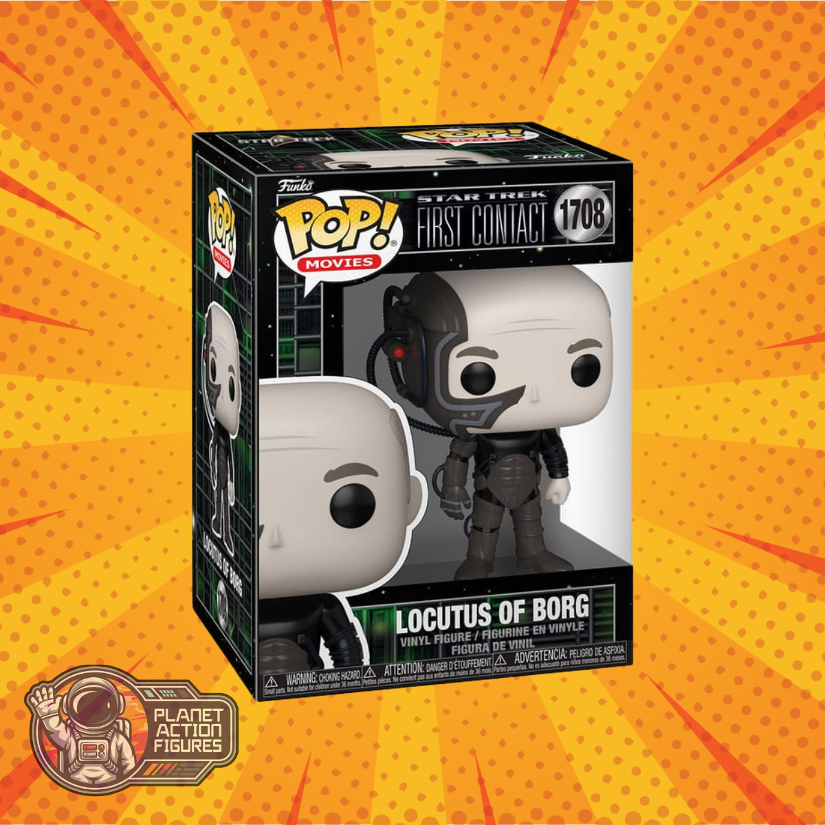 Star Trek: First Contact: Picard (Borg): Pop! TV: Vinyl Figure: Funko