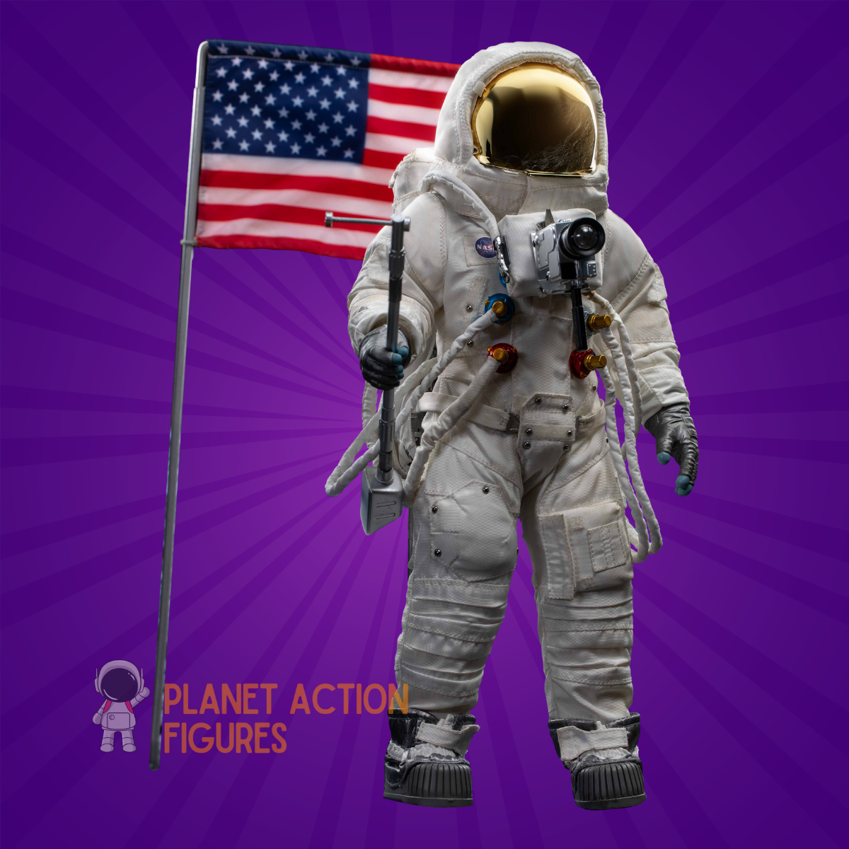 Neil Armstrong: Moon Landing: Deluxe: Sixth Scale Figure
