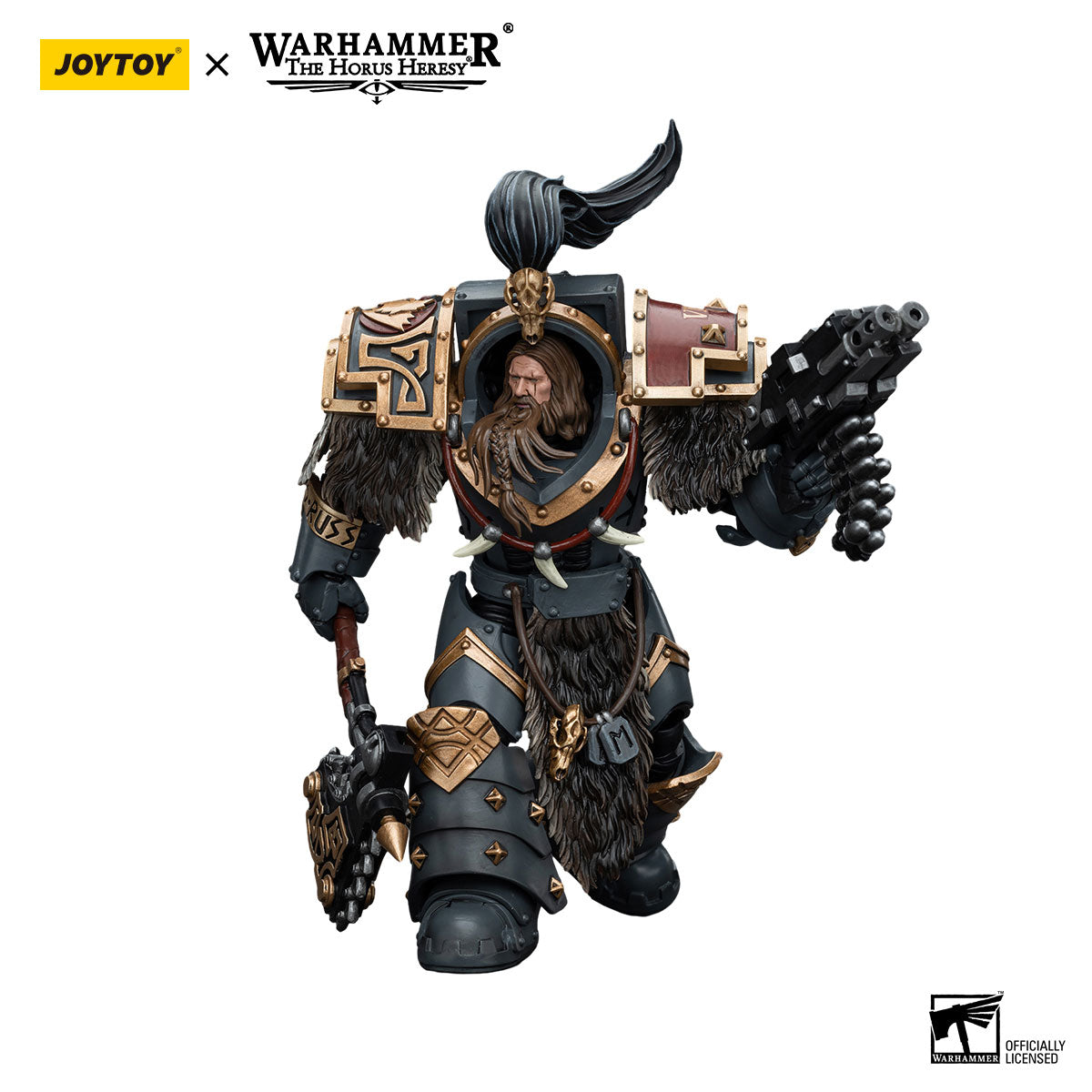 Warhammer The Horus Heresy: Space Wolves: Varagyr Wolf Guard Squad: Varagyr Terminator 2 : Joy Toy