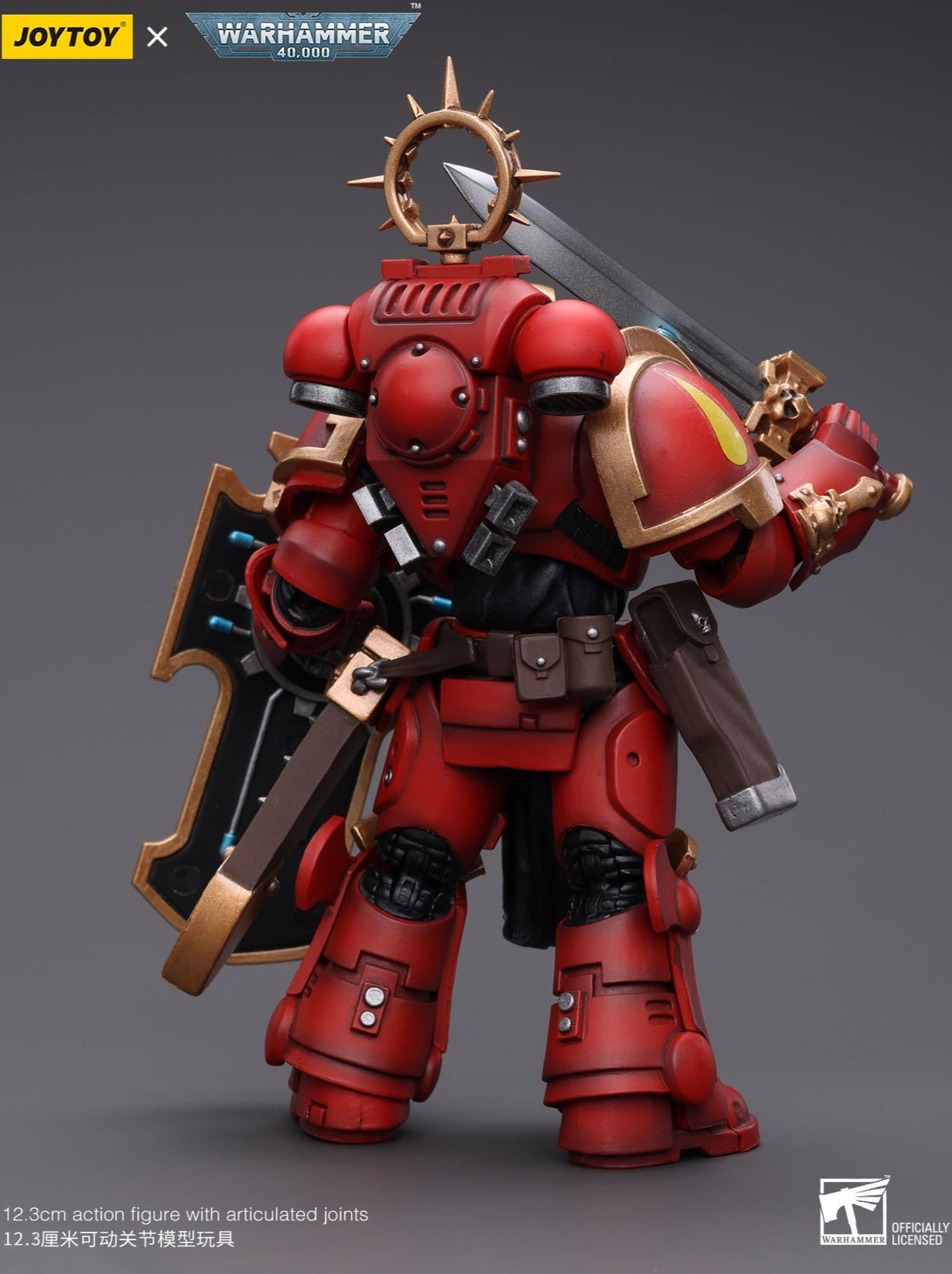 Warhammer 40k: Blood Angels: Primaris Space Marine: Bladeguard Veteran-Joy Toy